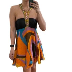 Jovani Cocktail Dress Multi Colors